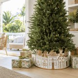 Metal Christmas Village Tree Collar (60cm x28cm)