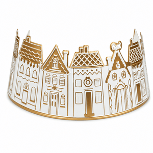 Metal Christmas Village Tree Collar (60cm x28cm)