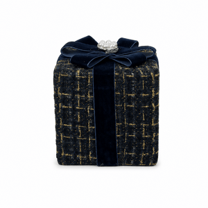 Blue Tweed Gift Box (12cm x15cm)
