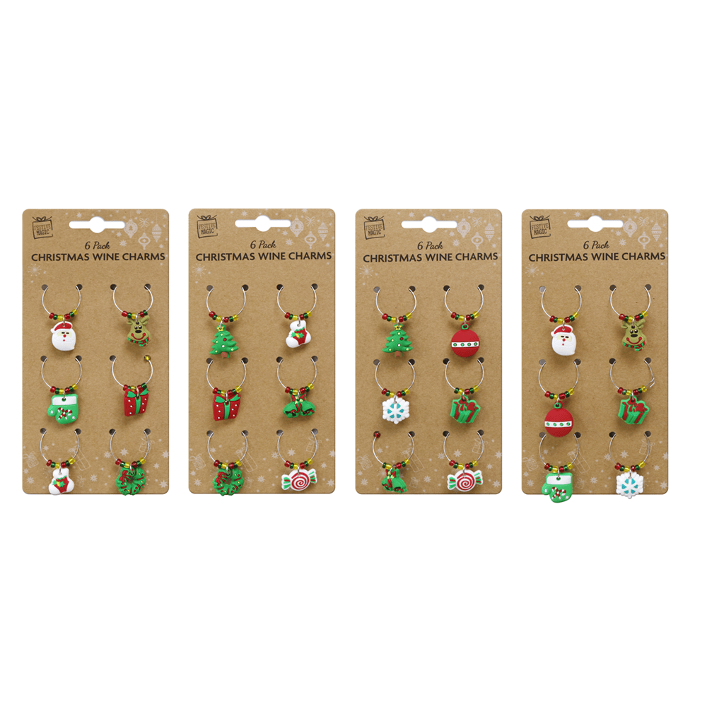 Wine Charms Asst - View 1