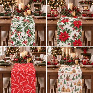 Printed Table Runner Asst (183cm) - View 1