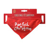 Christmas Pet Bandana Asst