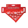 Christmas Pet Bandana Asst
