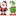 Santa or Elf Table Deco 2 Asst - View 1