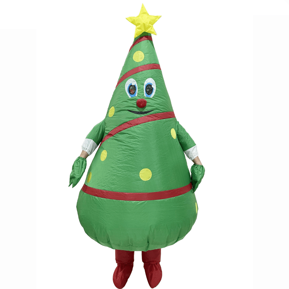 Battery Operated Inflatable Christmas Tree Costume