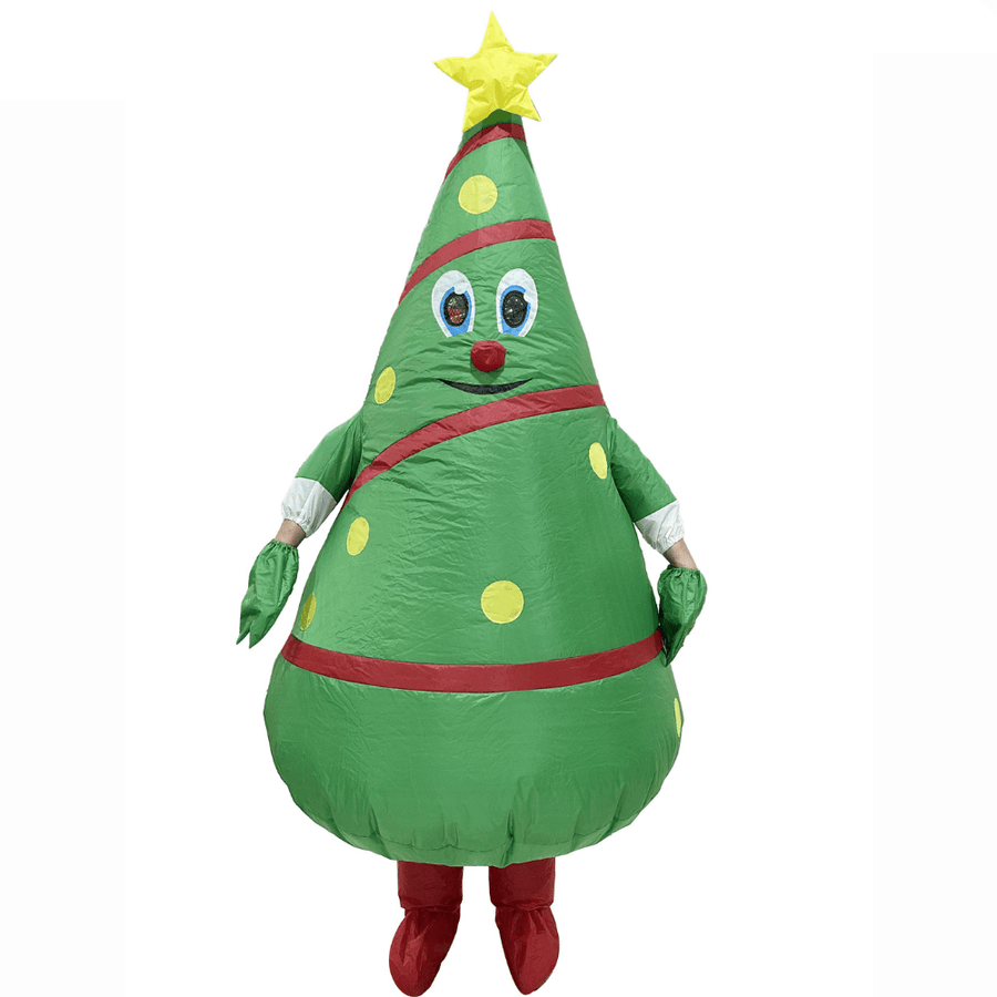 Battery Operated Inflatable Christmas Tree Costume