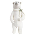 Standing Flocked Polar Bear