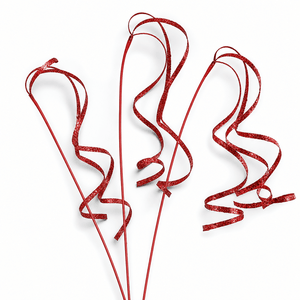 Metallic Spiral Pick Red (130cm)