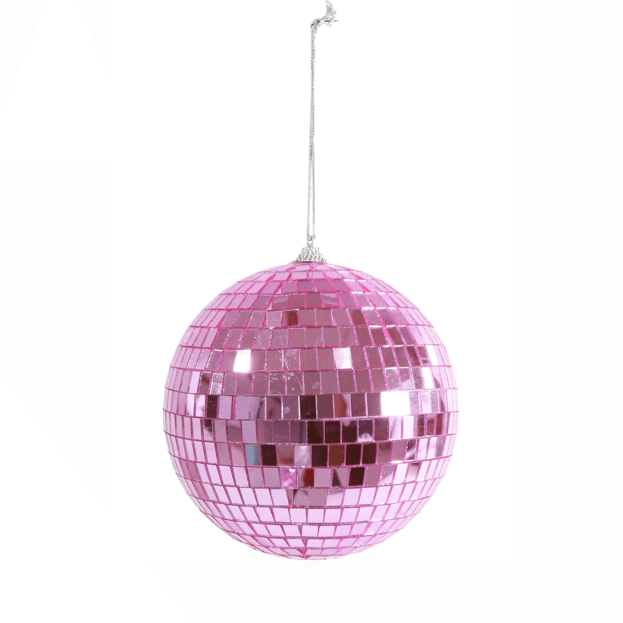 Pink Mirror Bauble (15cm)