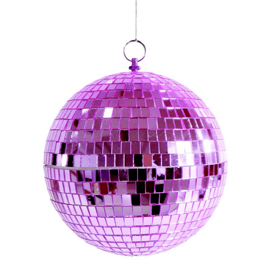 Pink Mirror Bauble (20cm)