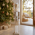 Gold Sequin Jacket Nutcracker (120cm)