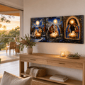 Nativity Light Up Canvas (30cm x 40cm)