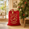 Deluxe Velvet Christmas Sack (62x80cm) - Red