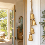 Gold Bell Rope Hanger