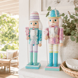 Pastel Sequins Nutcracker (22cm)