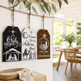 Hanging Nativity Sign
