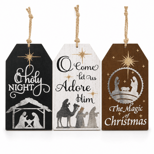 Hanging Nativity Sign