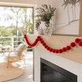Flocked Berry Garland (90cm)