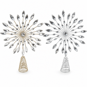 Jewel Tree Topper Starburst (23cm) Asst