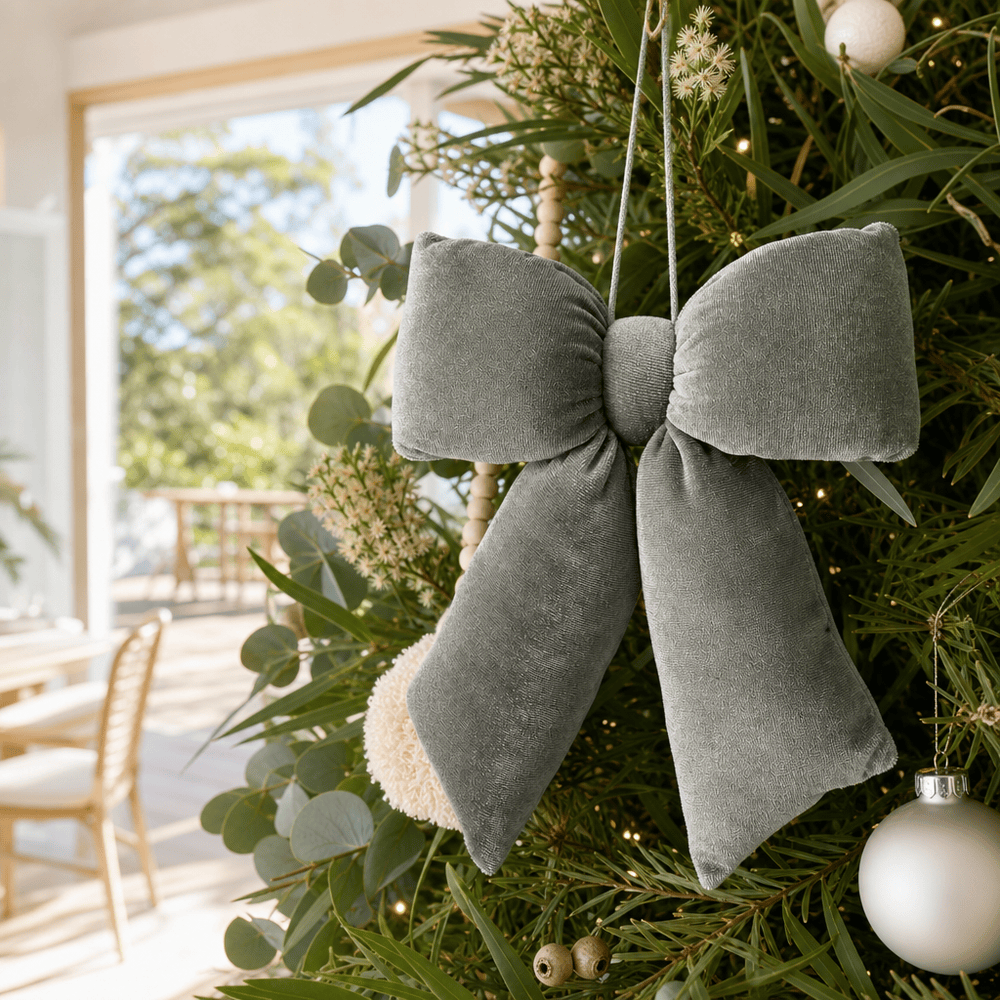 Sage Puffy Bow (30cm)