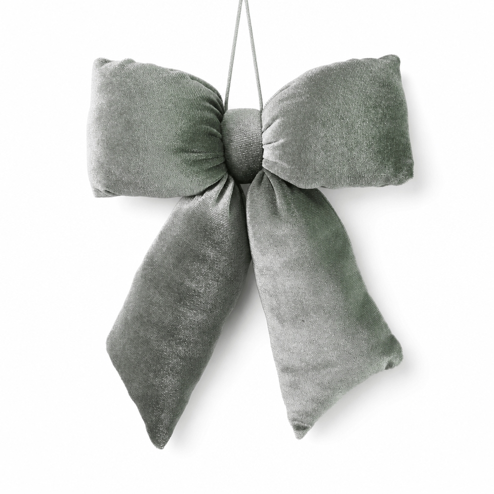 Sage Puffy Bow (30cm)