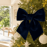 Midnight Velvet Bow (45cm)