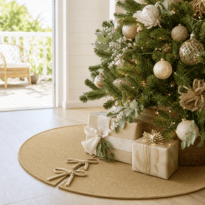 Gold Luxe Corded Tree Skirt (100cm)