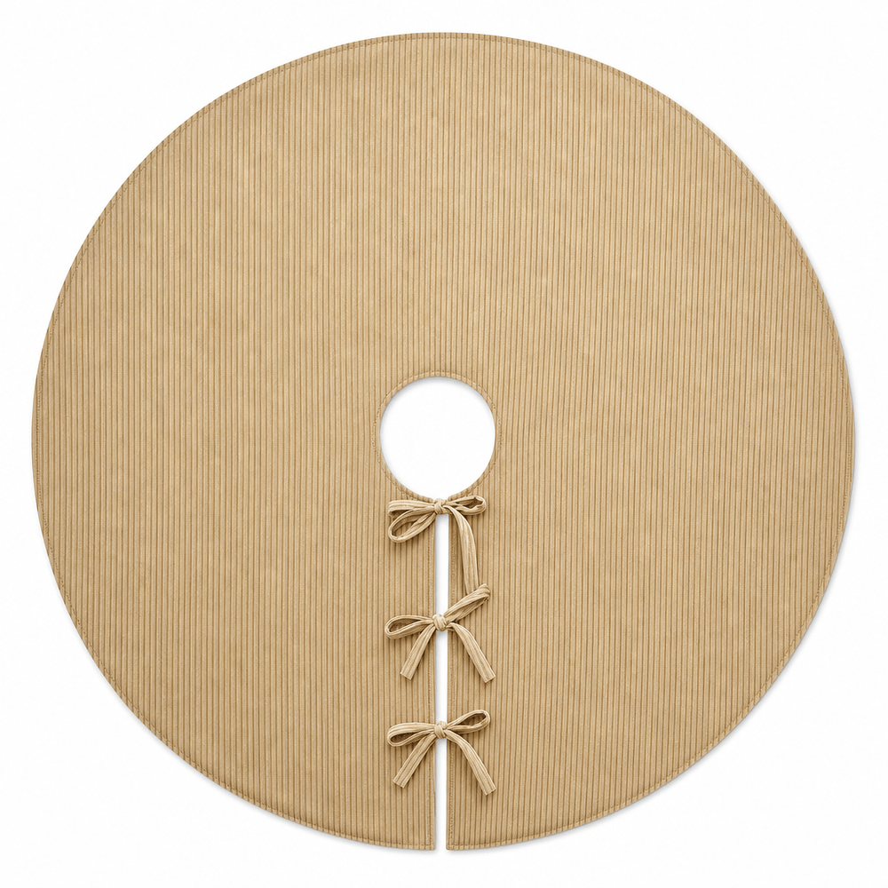 Gold Luxe Corded Tree Skirt (100cm)