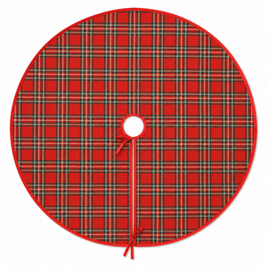 Red Tartan Tree Skirt (100cm)