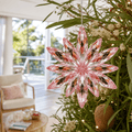 Pink Acrylic Flower Ornament (11.5cm)