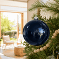 Blue Shiny Bauble (15cm)