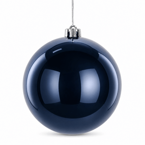Blue Shiny Bauble (15cm)