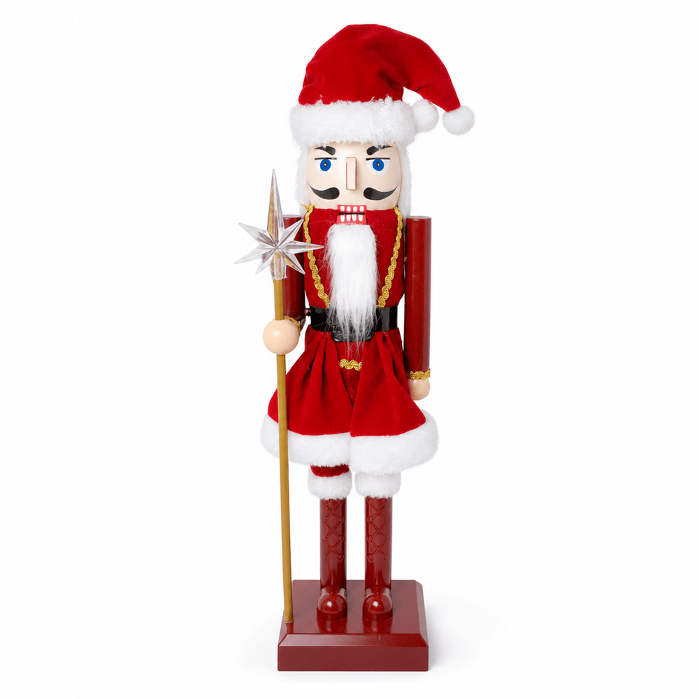 Nutcracker with Santa Hat (57cm)