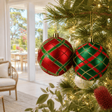Tartan Bauble (8cm)