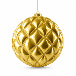 Gold Honeycomb Bauble (15cm)