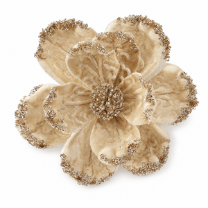 Champagne Gilded Magnolia Clip