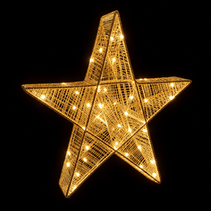 LED Battery 3D Iridescent Star (50cm)