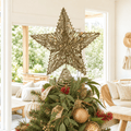 Glitter Star Tree Topper (30cm)