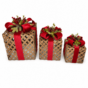 Rattan Present (3pc)