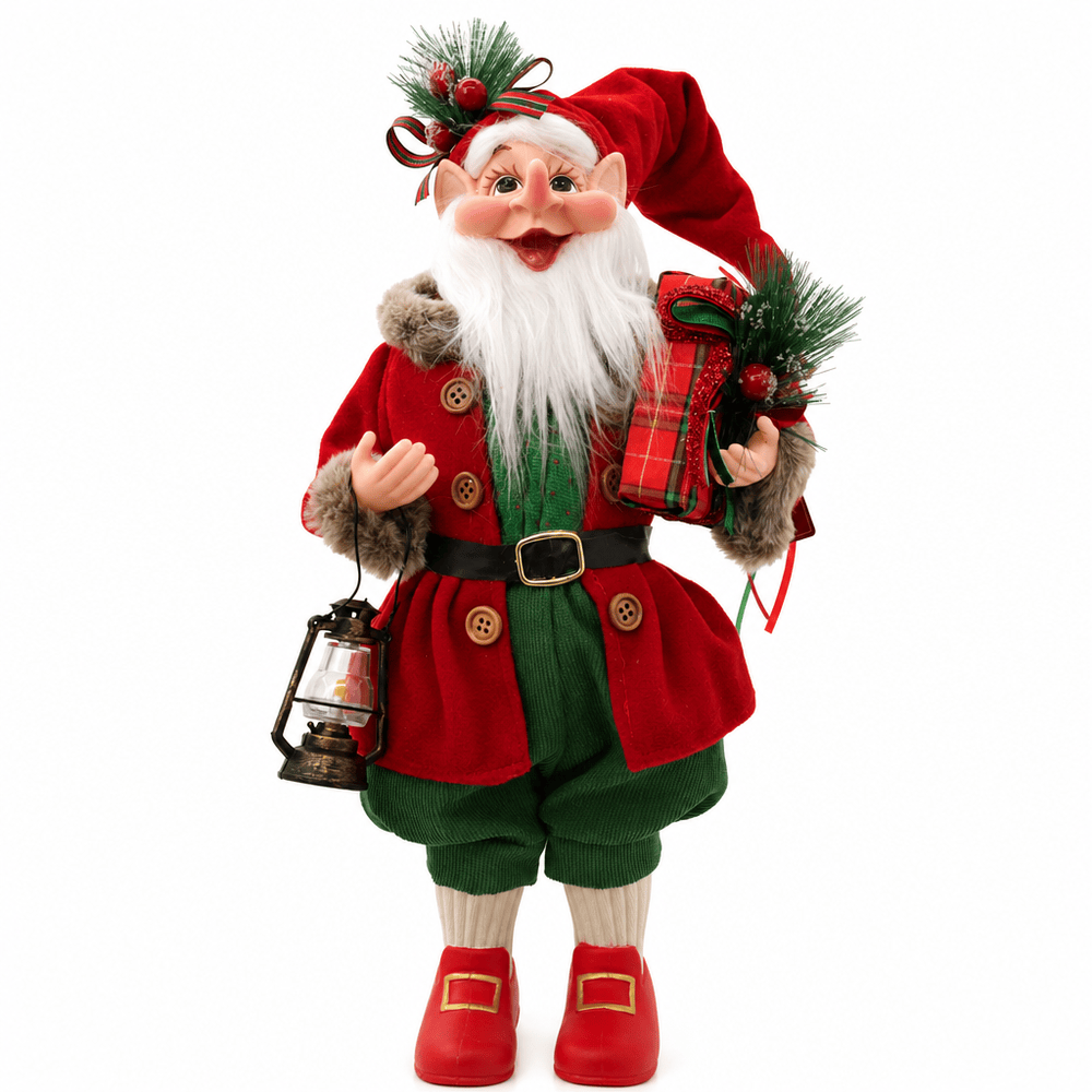 Jolly Grandfather Elf (40cm)