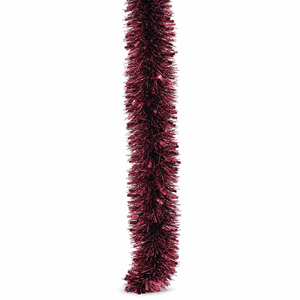 Chunky Mixed Cut Burgandy Tinsel (2m)