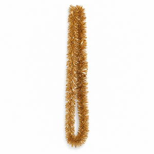 Mixed Cut Tinsel Champagne (2.4m)