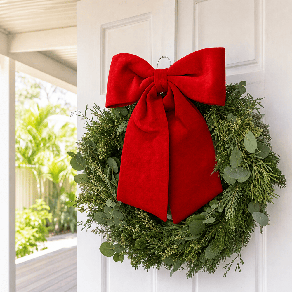 Merlot Jumbo Velvet Bow