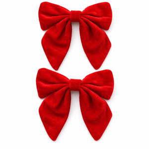 Merlot Small Velvet Bow