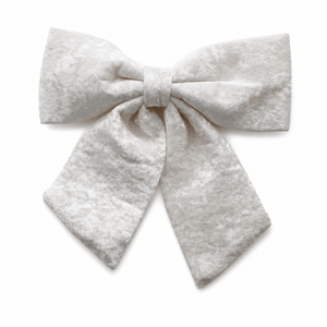 White Charm Bow