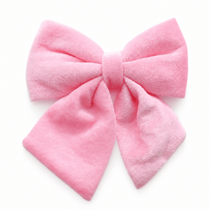 Pink Fluffy Bow