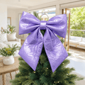Amethyst Silk Bow