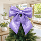 Amethyst Silk Bow