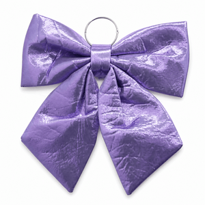 Amethyst Silk Bow