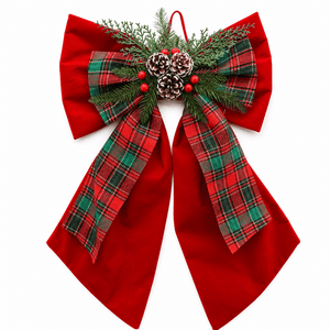 Classic Red Bow